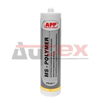 APP tmel polymer MS šedý (stříkatelný) 310ml