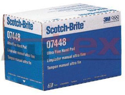 3M Scotch-Brite formát šedý 158 x 224mm