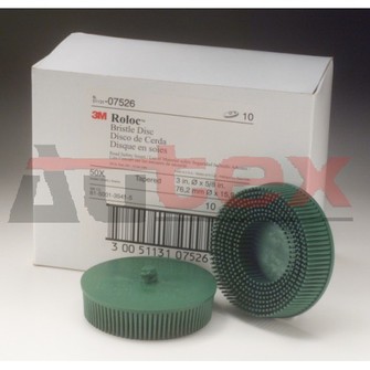 3M Bristle Discs roloc, hrubý zelený 75 mm